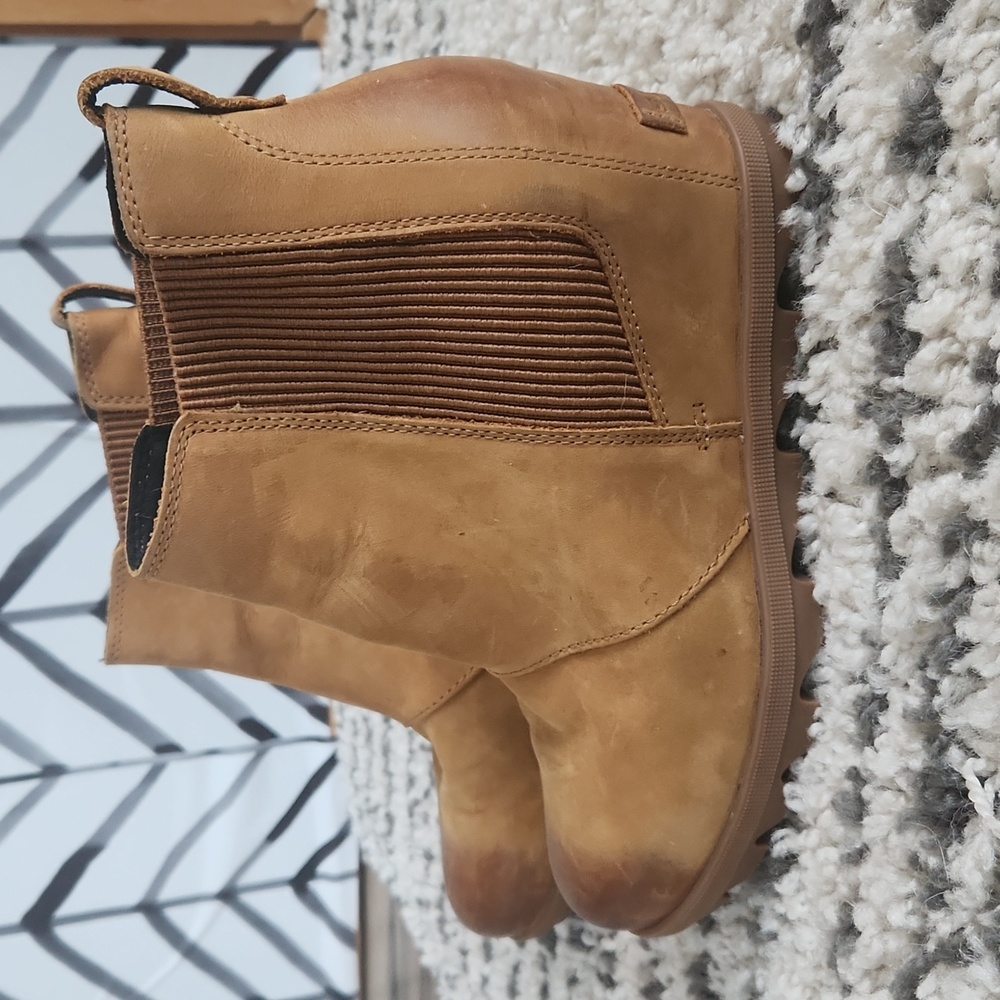 Sorel Lea Joan of Arctic Wedge II Camel Brown 9 waterproof